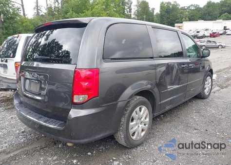 2016 Dodge Grand Caravan Se из США, поврежденный, VIN 2C4RDGBG3GR368185